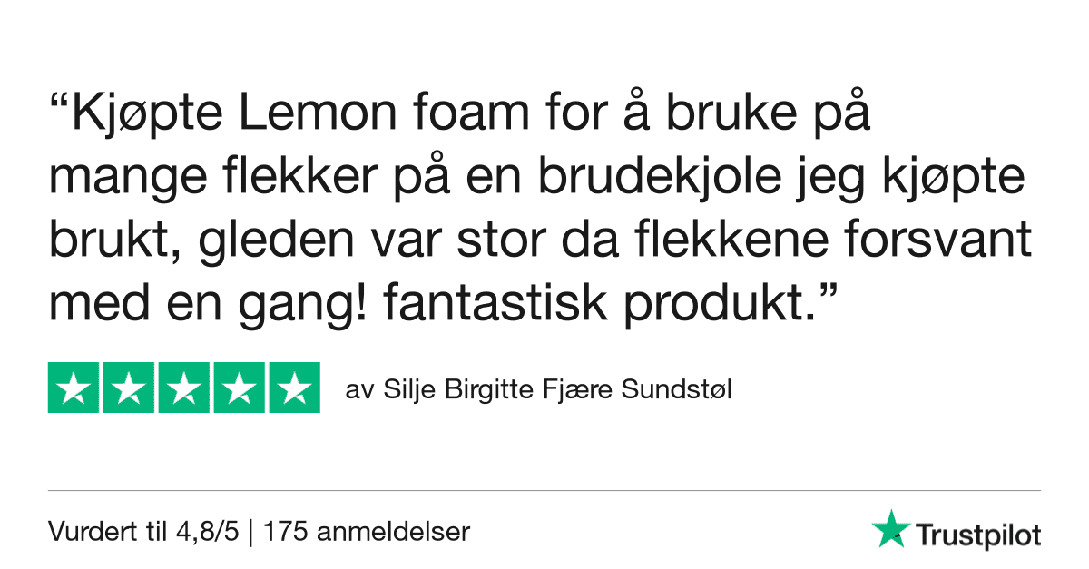 Trustpilot Review - Silje Birgitte Fjære Sundstøl