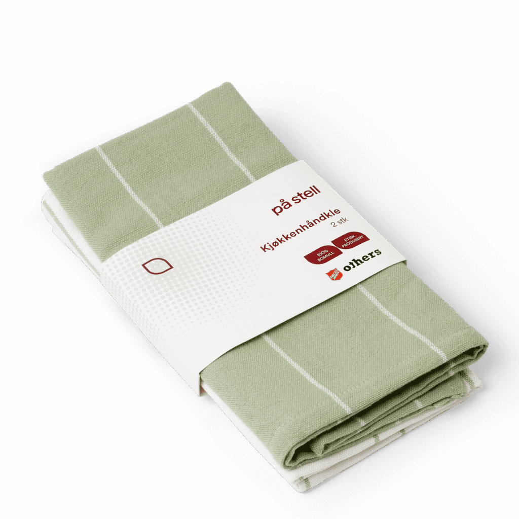 Kjøkkenhåndkle 2-pakk