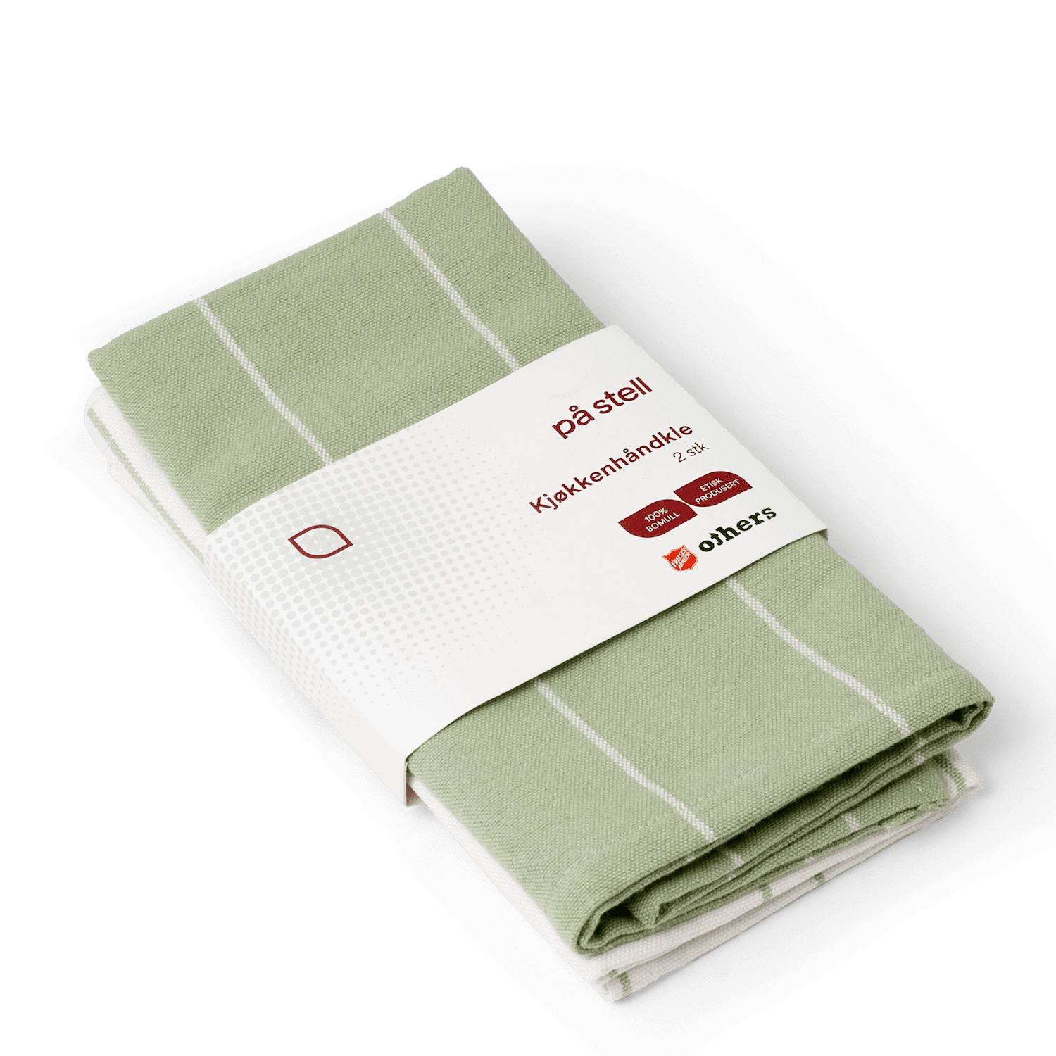 Kjøkkenhåndkle 2-pakk